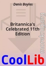 Britannica's Celebrated 11th Edition