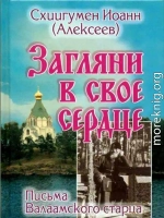 Загляни в свое сердце. Жизнеописание. Письма Валаамского старца