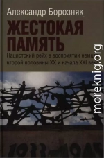 Жестокая память. Нацистский рейх в восприятии немцев второй половины XX и начала XXI века