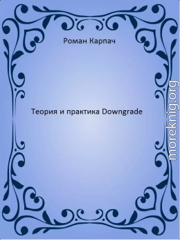 Теория и практика Downgrade (СИ)