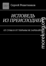 Исповедь из преисподней. От сумы и от тюрьмы не зарекайся