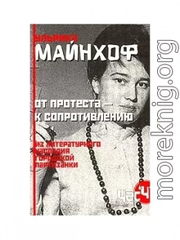 От протеста к сопротивлению Из литературного наследия городской партизанки