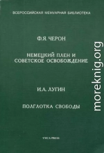 Немецкий плен и советское освобождение. Полглотка свободы