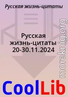 Русская жизнь-цитаты 20-30.11.2024