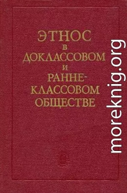 Этнос в доклассовом и раннеклассовом обществе