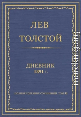 Дневник, 1891 г.