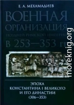 Военная организация поздней римской империи в 253—353 гг. Эпоха Константина I Великого и его династии (306—353)