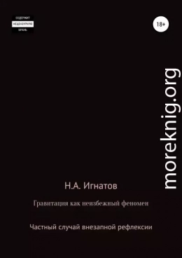 Гравитация как неизбежный феномен. Частный случай внезапной рефлексии