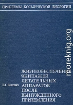 Жизнеобеспечение экипажей летательных аппаратов после вынужденного приземления или приводнения (без иллюстраций)