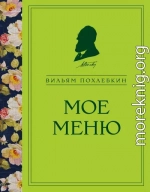 Мое меню