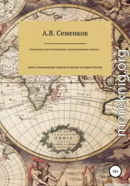 Концепция институционально-организационных циклов – ключ к пониманию смысла и логики истории России