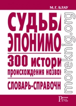 Судьба эпонимов. 300 историй происхождения слов. Словарь-справочник