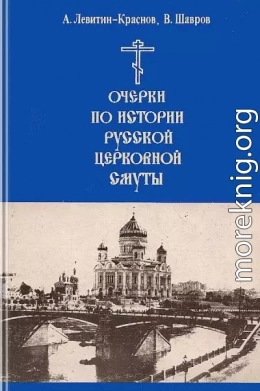 Очерки по истории русской церковной смуты