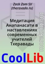 Медитация Анапанасати в наставлениях современных учителей Тхеравады