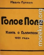 Голое поле. Книга о Галлиполи. 1921 год