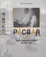 Распад. Судьба советского критика: 40—50-е годы