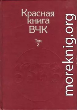 Красная книга ВЧК. В двух томах. Том 2