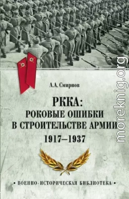 РККА: роковые ошибки в строительстве армии. 1917-1937