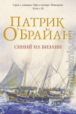 Синий на бизани