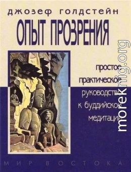 ОПЫТ ПРОЗРЕНИЯ. Простое практическое руководство к буддийской медитации