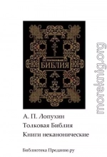 Толковая Библия. Ветхий Завет. Книги неканонические.