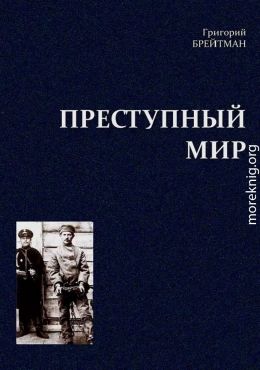 Преступный мир: Очерки из быта профессиональных преступников