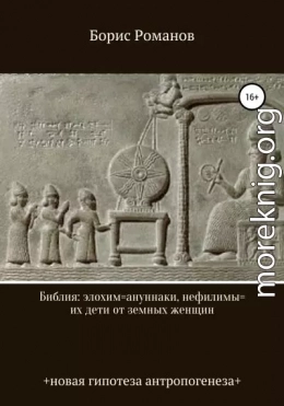 Библия: элохим=ануннаки, нефилимы=их дети от земных женщин
