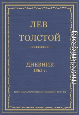 Дневник, 1865 г.