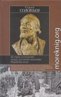 История отношений между русскими князьями Рюрикова дома