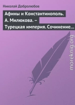 Афины и Константинополь. А. Милюкова. – Турецкая империя. Сочинение А. де Бессе