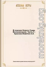 В поисках Нового Града. Воспоминания.