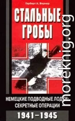 Стальные гробы. Немецкие подводные лодки: секретные операции 1941-1945