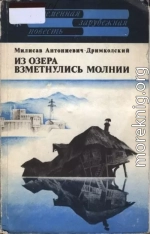 Из озера взметнулись молнии