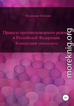 Правила противопожарного режима в Российской Федерации. Комментарий специалиста