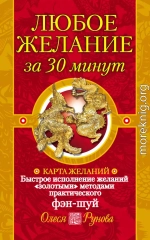 Любое желание за 30 минут. Карта желаний. Быстрое исполнение желаний «золотыми» методами практического фэн-шуй