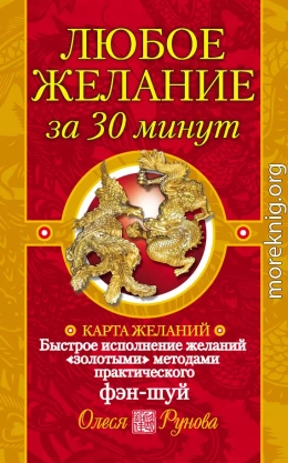 Любое желание за 30 минут. Карта желаний. Быстрое исполнение желаний «золотыми» методами практического фэн-шуй