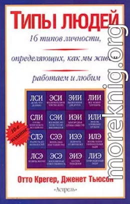 Типы людей: 16 типов личности, определяющих, как мы живём, работаем и любим