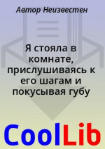 Я стояла в комнате, прислушиваясь к его шагам и покусывая губу