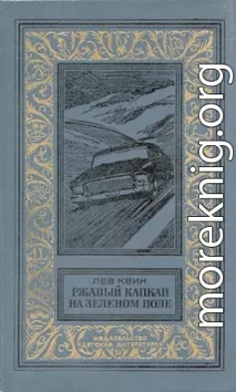 Ржавый капкан на зеленом поле