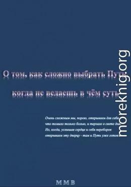 О том, как сложно выбрать Путь, когда не ведаешь в чём суть