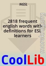 2818 frequent english words with definitions for ESL learners