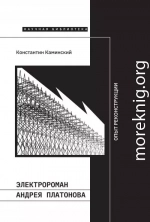 Электророман Андрея Платонова. Опыт реконструкции