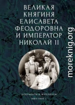 Великая княгиня Елисавета Феодоровна и император Николай II. Документы и материалы, 1884–1909 гг.