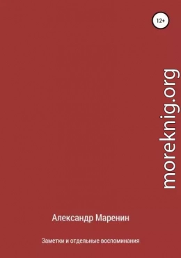 Заметки и отдельные воспоминания