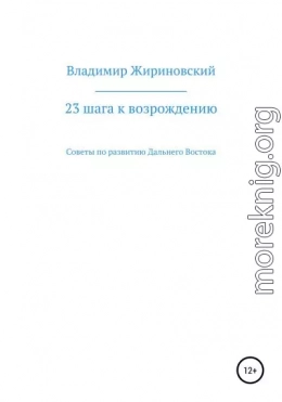 23 шага к возрождению. Советы по развитию Дальнего Востока