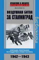 Воздушная битва за Сталинград. Операции люфтваффе по поддержке армии Паулюса. 1942–1943